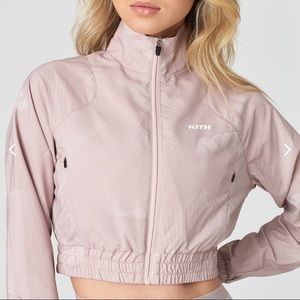 KITH NEW WITH TAGS blush Danica full zip up